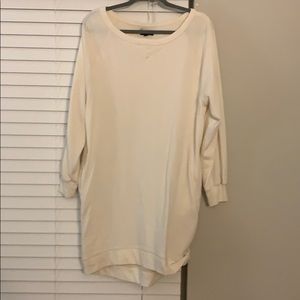 Cotton sweater dress